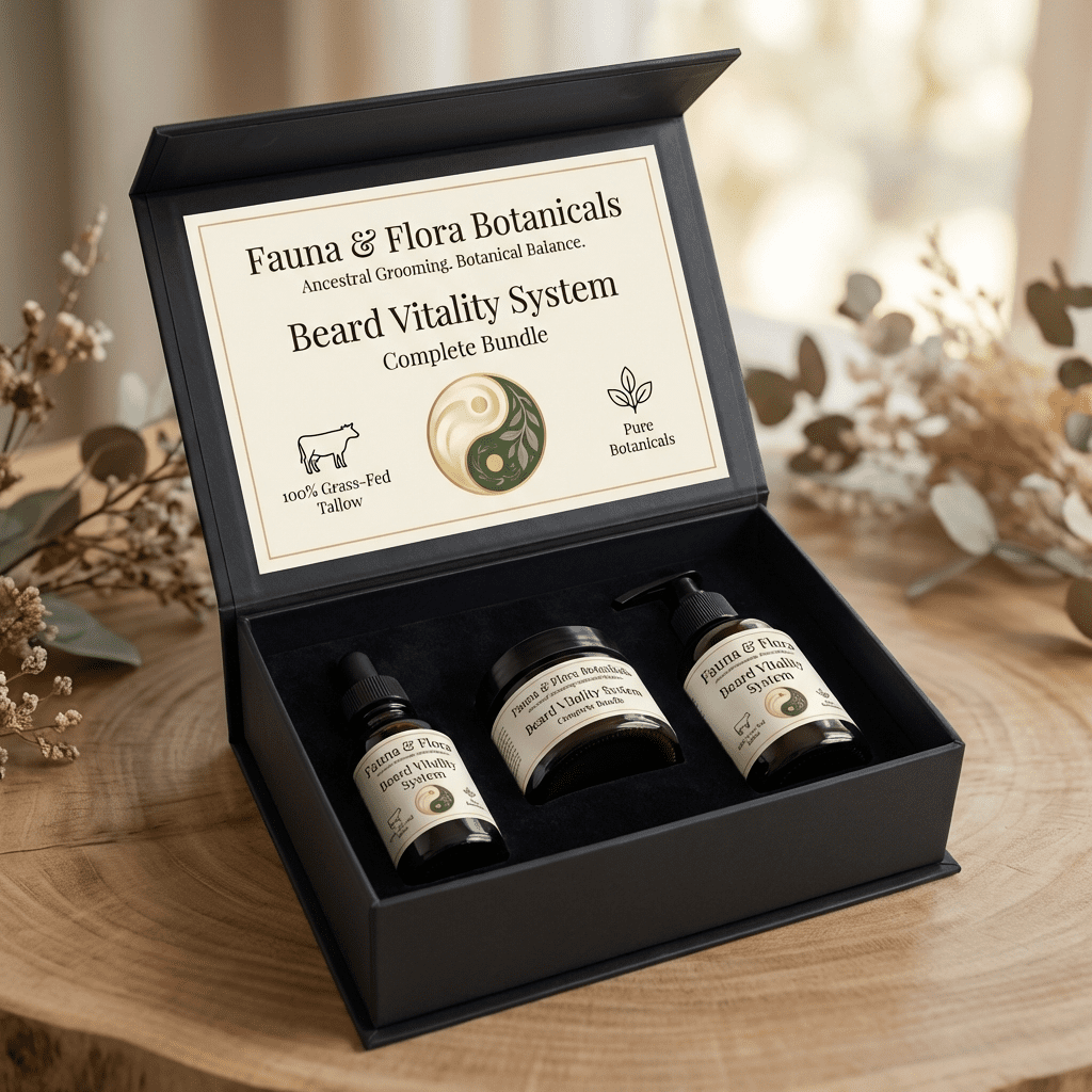 Ancestral Grooming. Botanical Balance.